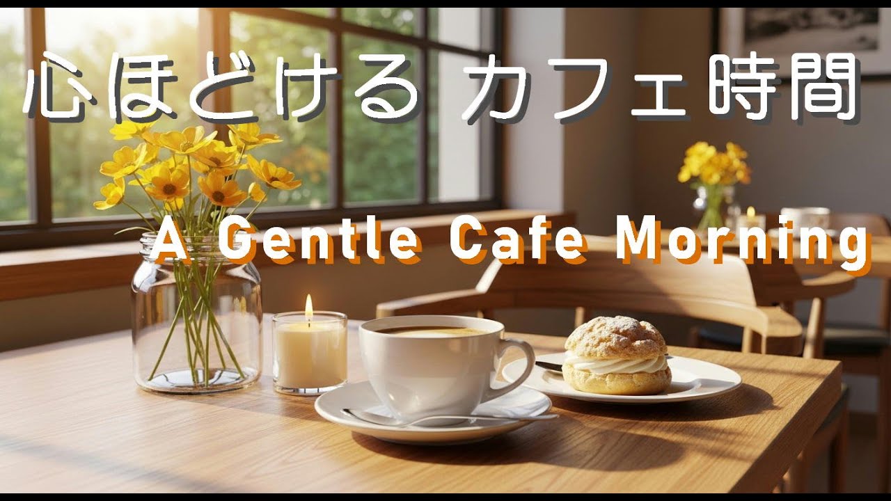 心ほどける カフェ時間｜朝に聴きたい ピアノ＆ギターのやさしいジャズBGM / Enjoy a relaxing day with soothing piano and guitar jazz