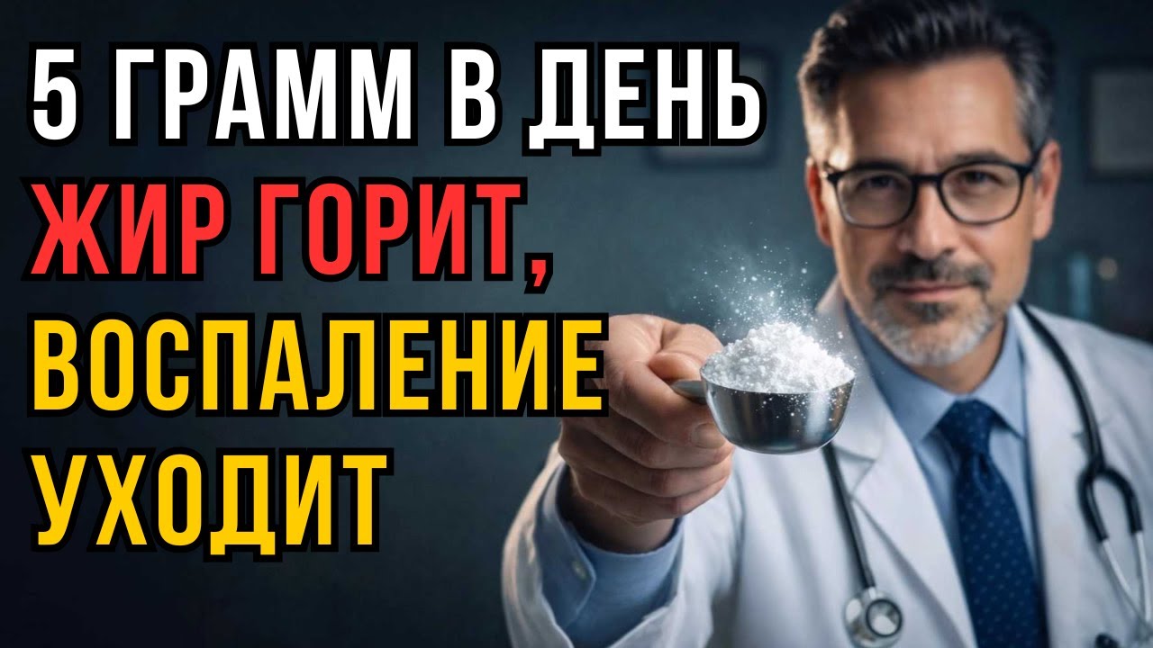🤫 Врачи скрывают ЭТОТ эффект креатина | не только для мышц