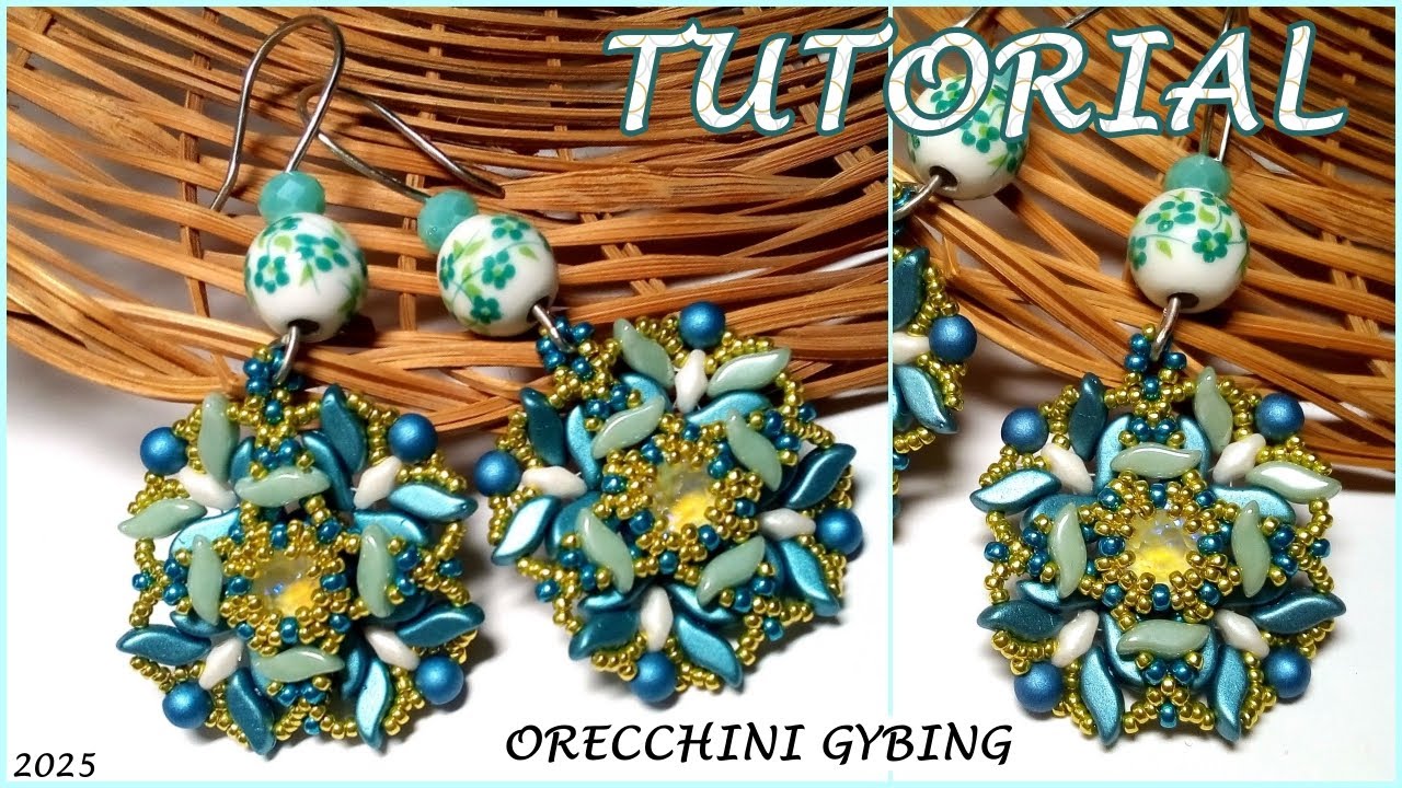 TUTORIAL ORECCHINI GYBING 🏵 con STORMDUO e SUPERDUO #Tutorial #Stormduo #Superduo