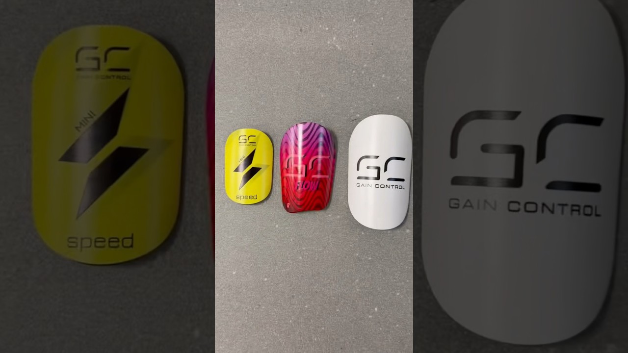 GAIN CONTROL SHIN PADS MINI, FLOW or CLASSIC? 😎#gaincontrol #shinpads #shinguards #socks #gripsocks