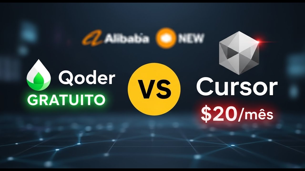 CHOQUE: Alibaba lança IDE GRATUITA melhor que Cursor Pro