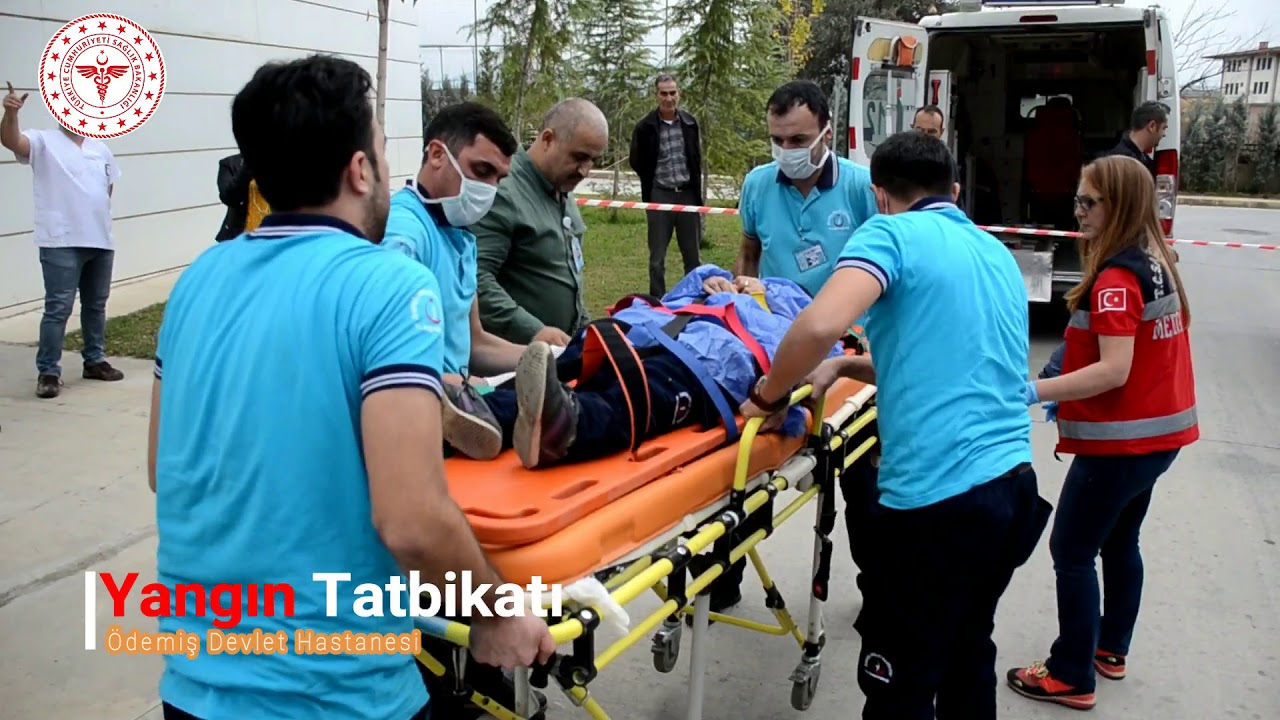 Ödemiş Devlet Hastanesi - 2018 Yılı Yangın Tatbikatı