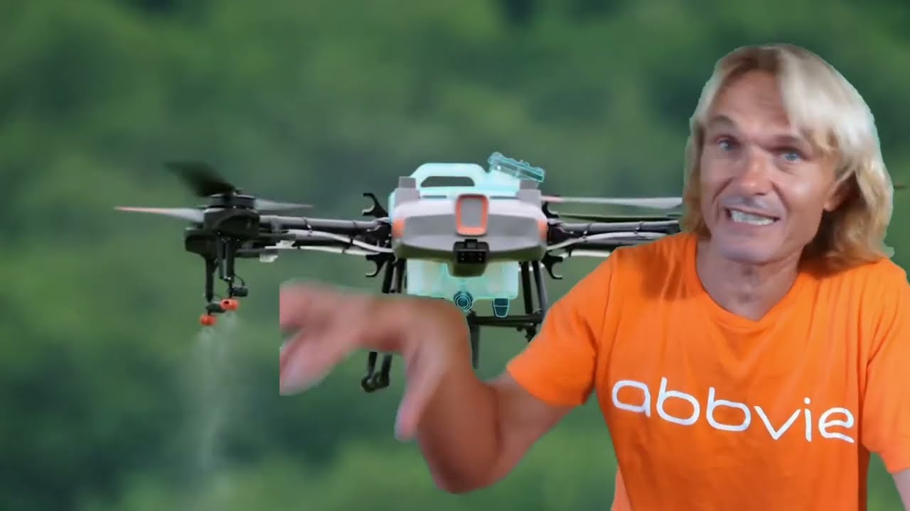 1500$ Chinskie drony agro do pracy w gospodarstwie