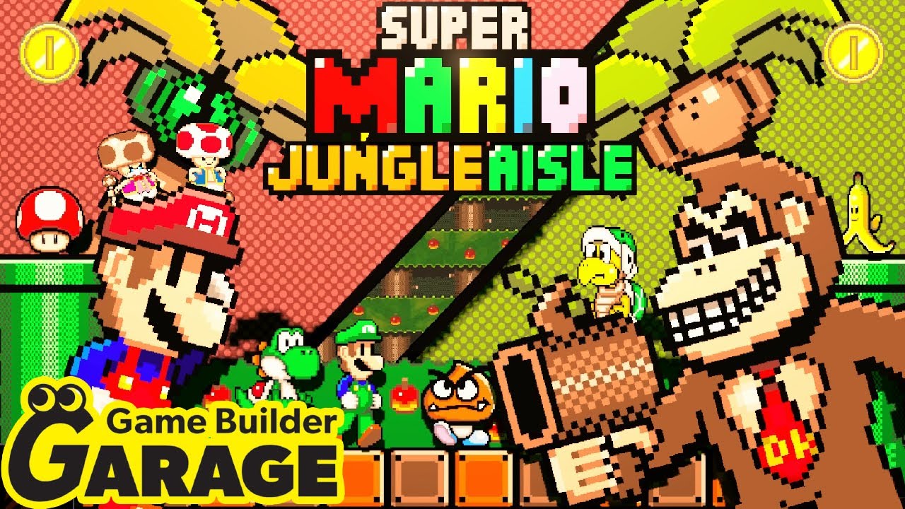 Game Builder Garage - Super Mario Jungle Aisle