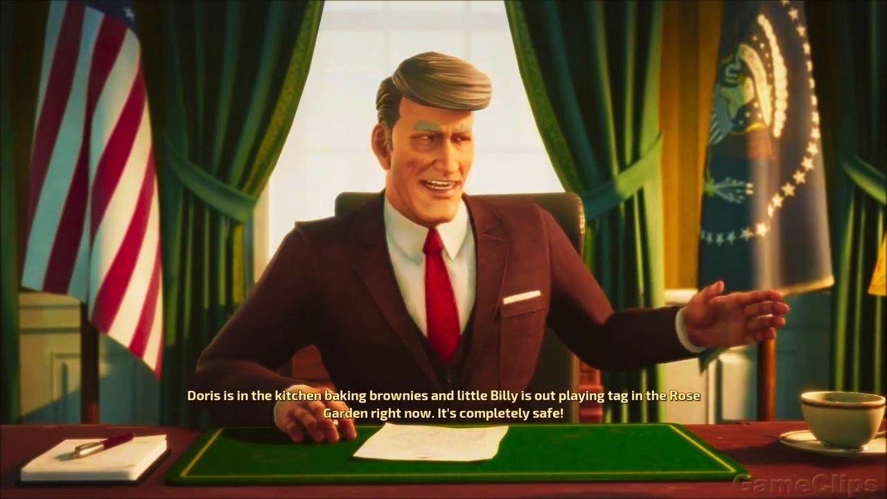 Crypto se torna presidente dos EUA   Destroy All Humans Remake