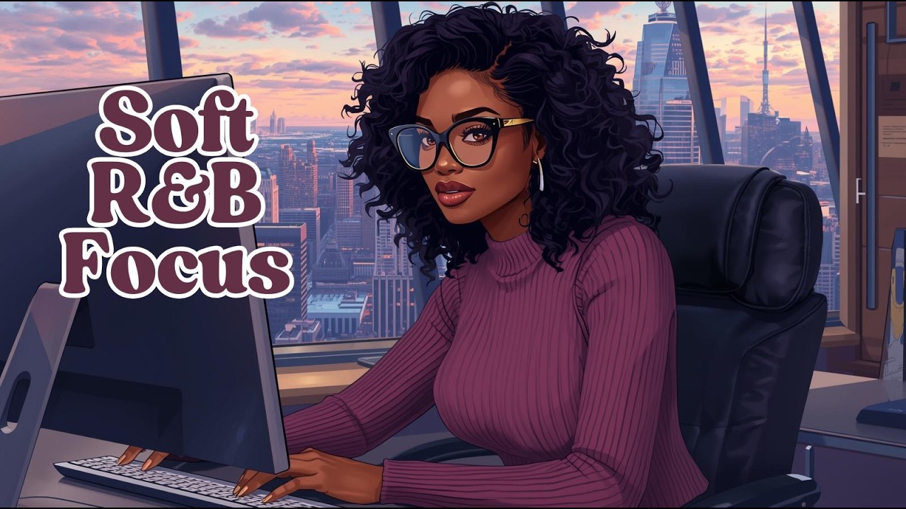 Soft R&B Focus | Smooth LoFi Beats for Calm Work & Study Flow