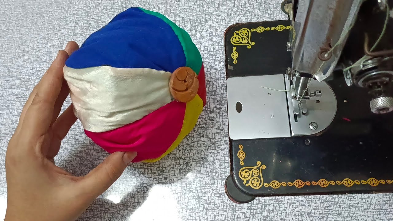 DIY Fabric Ball Pattern and Tutorial // Perfectly ROUND Ball or Sphere