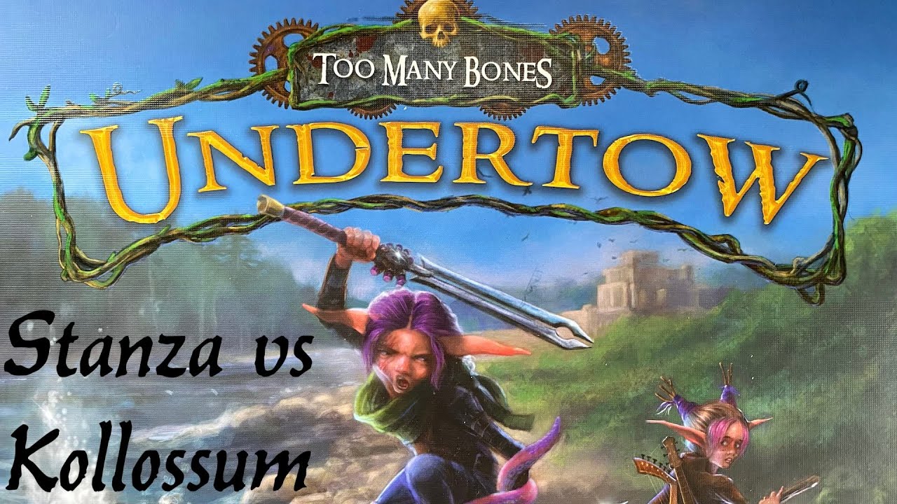 Играем в Undertow - Опасный сплав, летсплэй Stanza против Kollossum в «Слишком много костей»