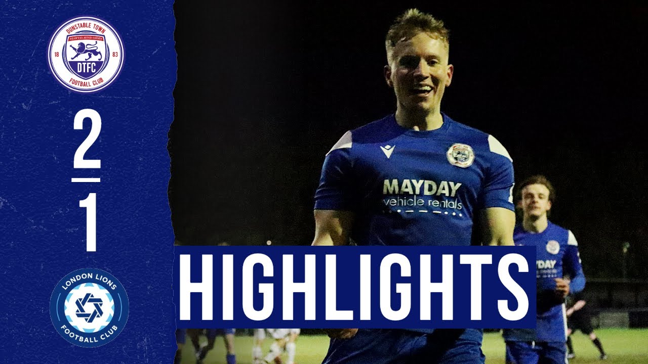 Highlights | Dunstable Town 2-1 London Lions