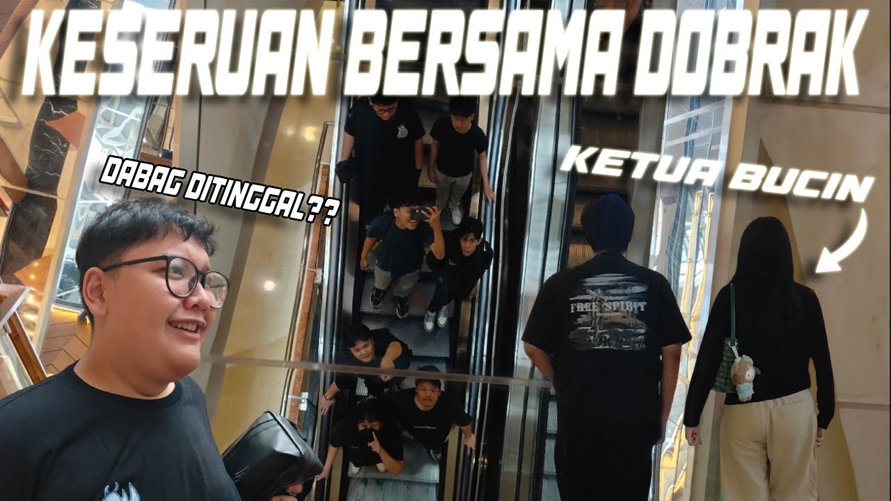 DOBRAK JALAN JALAN KE JAKARTA !! BANYAK KESERUAN !! - VLOG #1