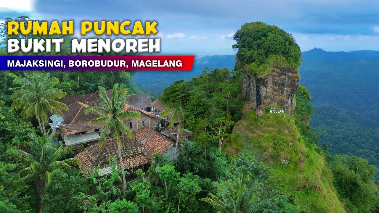 RUMAH TEPI JURANG BUKIT MENOREH !! Pemandangan Alam Desa Bukit Menoreh - Cerita Desa Majaksingi