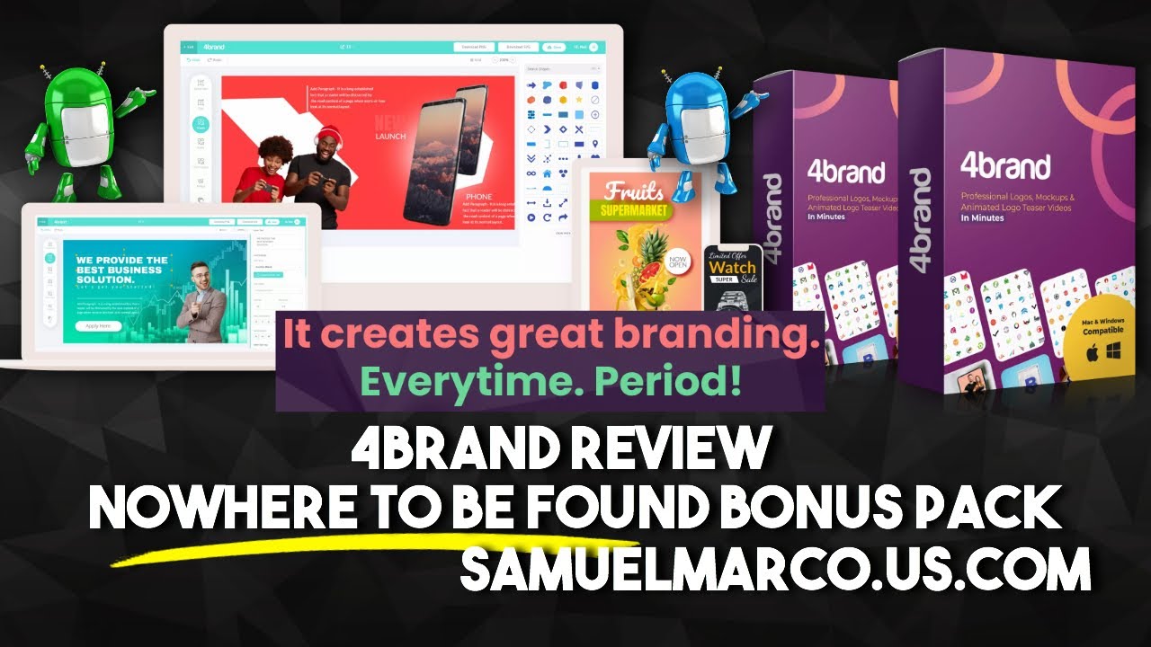 4brand Review & Bonus Offer - Watch 4brand Review & Get NoWhere To Be Found Bonuses