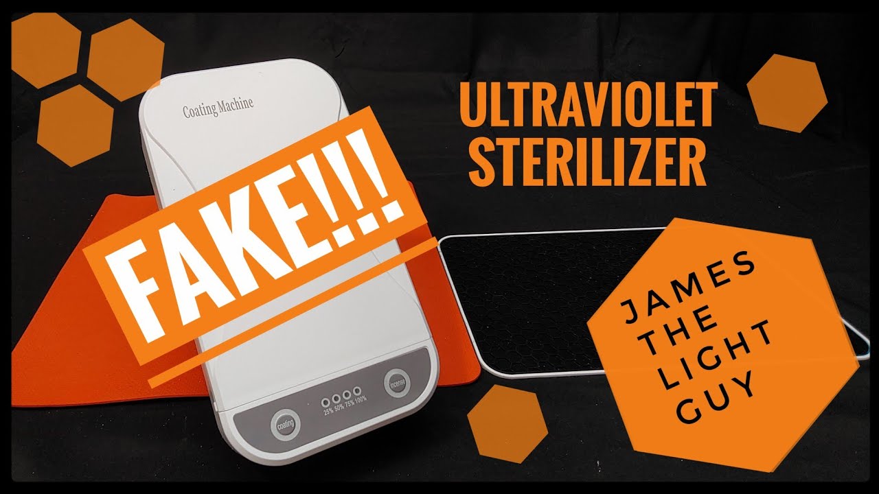 Fake Ultraviolet UV-C Sterilization Machine