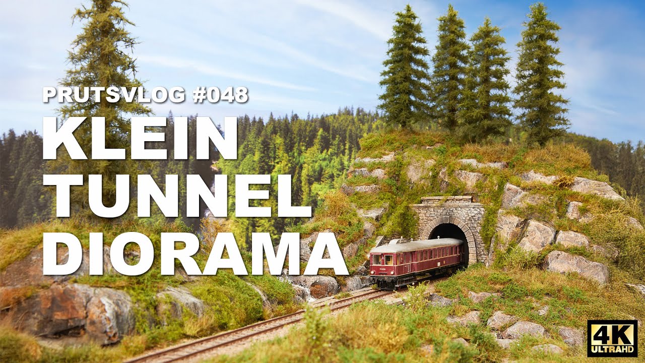PRUTSVLOG#048 - Tunneldiorama maken