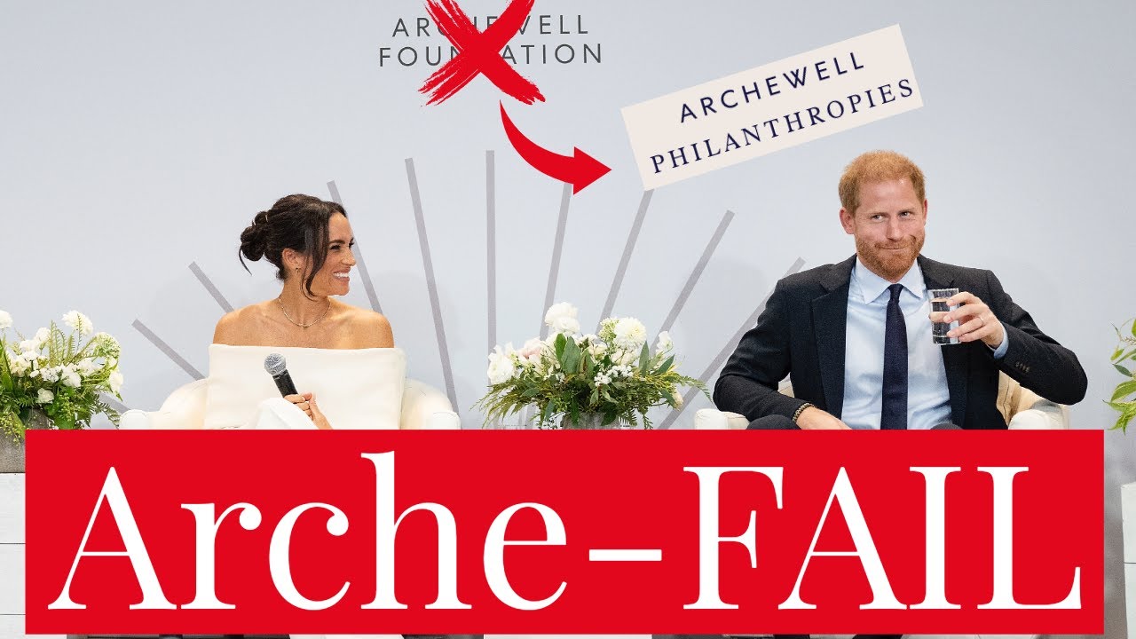 Arche-FAIL- Prince Harry & Meghan Markle's Archewell Charity Rename & Staff Losses Indicates Failure
