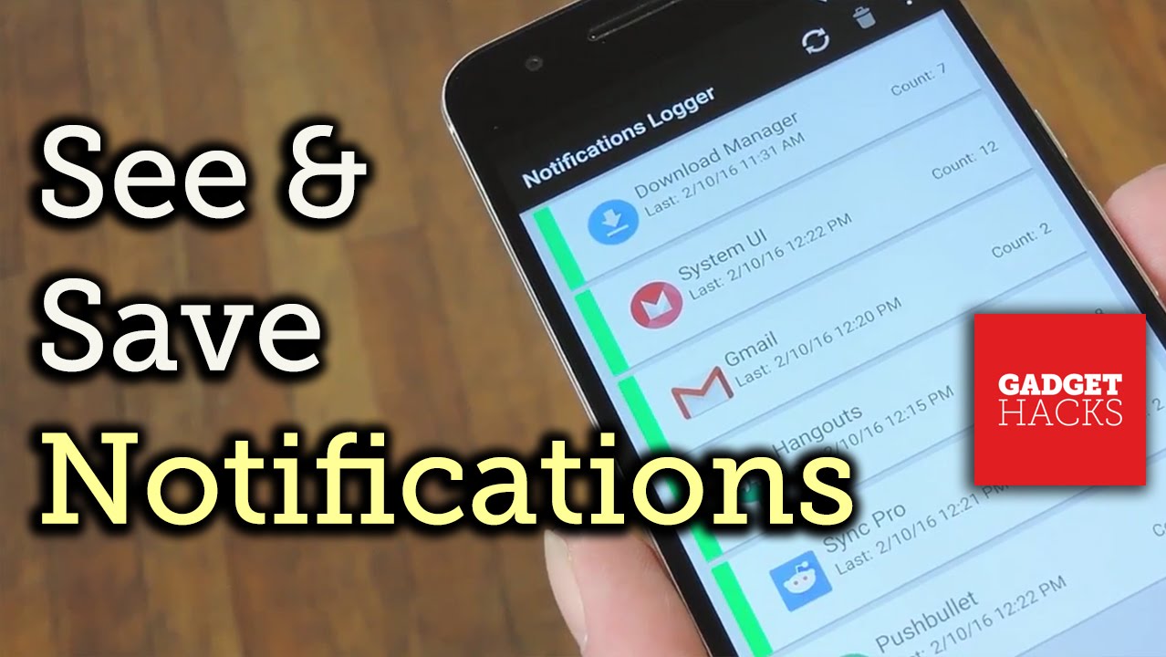 Save a Permanent Copy of All Notifications on Android [How-To]