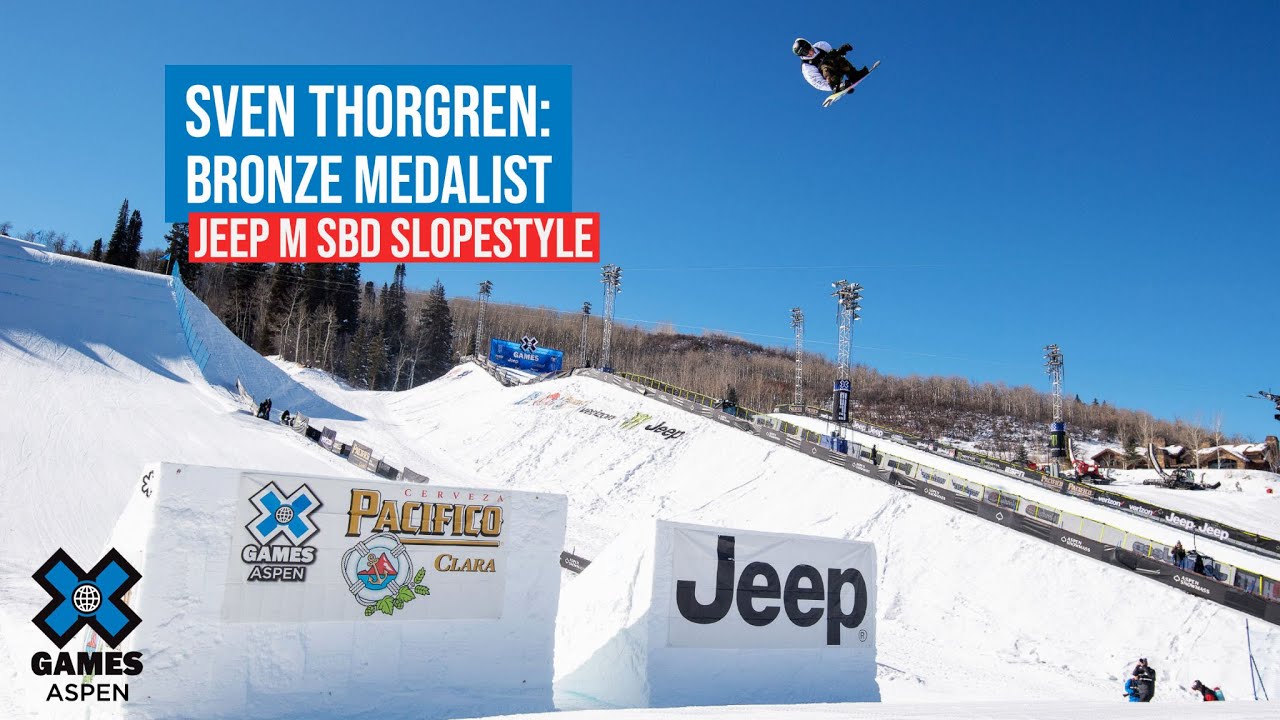 Sven Thorgren: Bronze Medalist - Jeep Men's Snowboard Slopestyle | X Games Aspen 2022