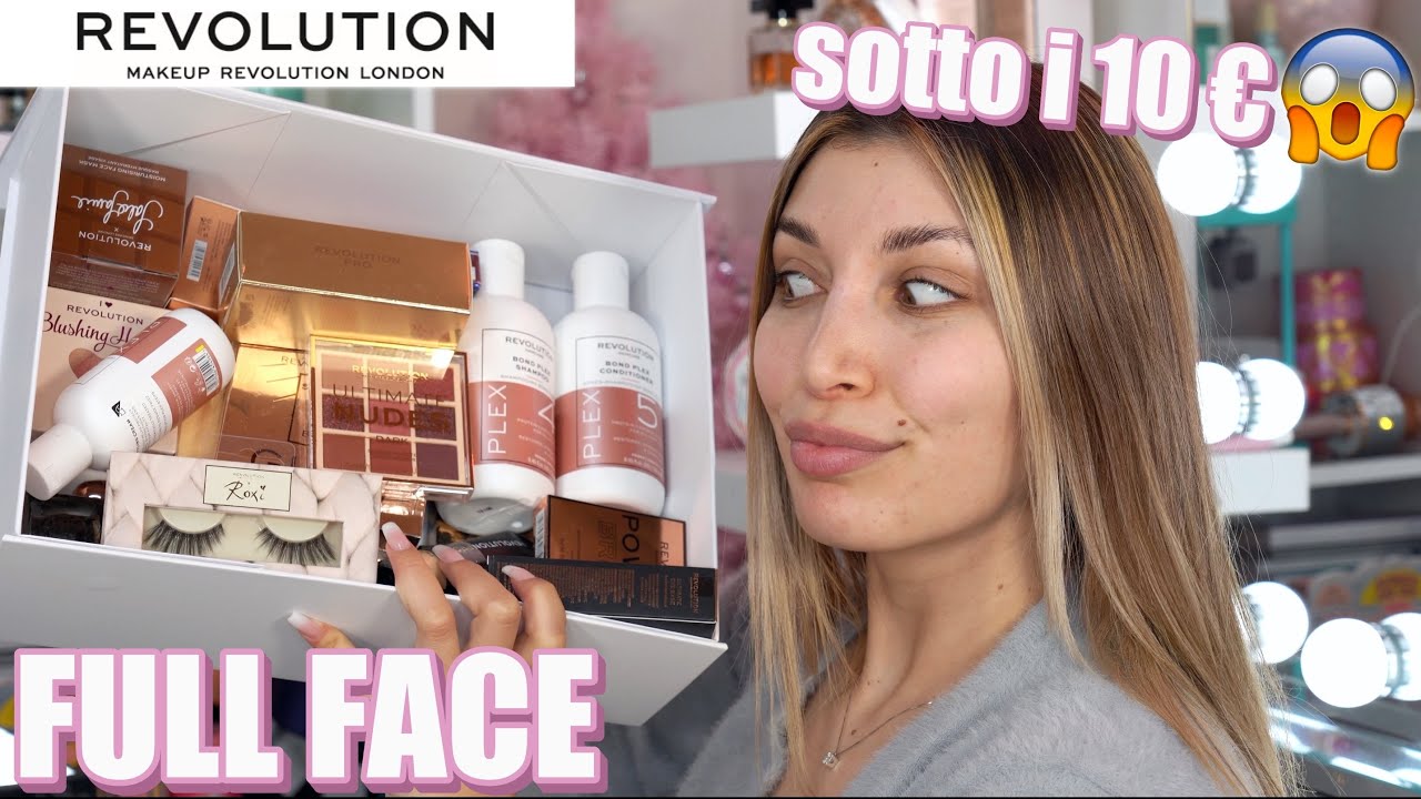 FULL FACE MAKEUP REVOLUTION 🤔TUTTO SOTTO I 10 €😱