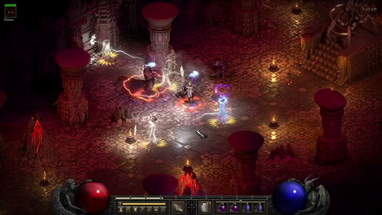 Diablo 2 Resurrected RotW Soul Easteregg Throne of Destruction Terrorzone Herald