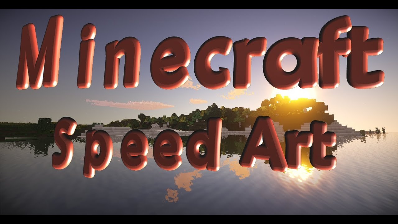 Minecraft Speed Art  | Channel Art |