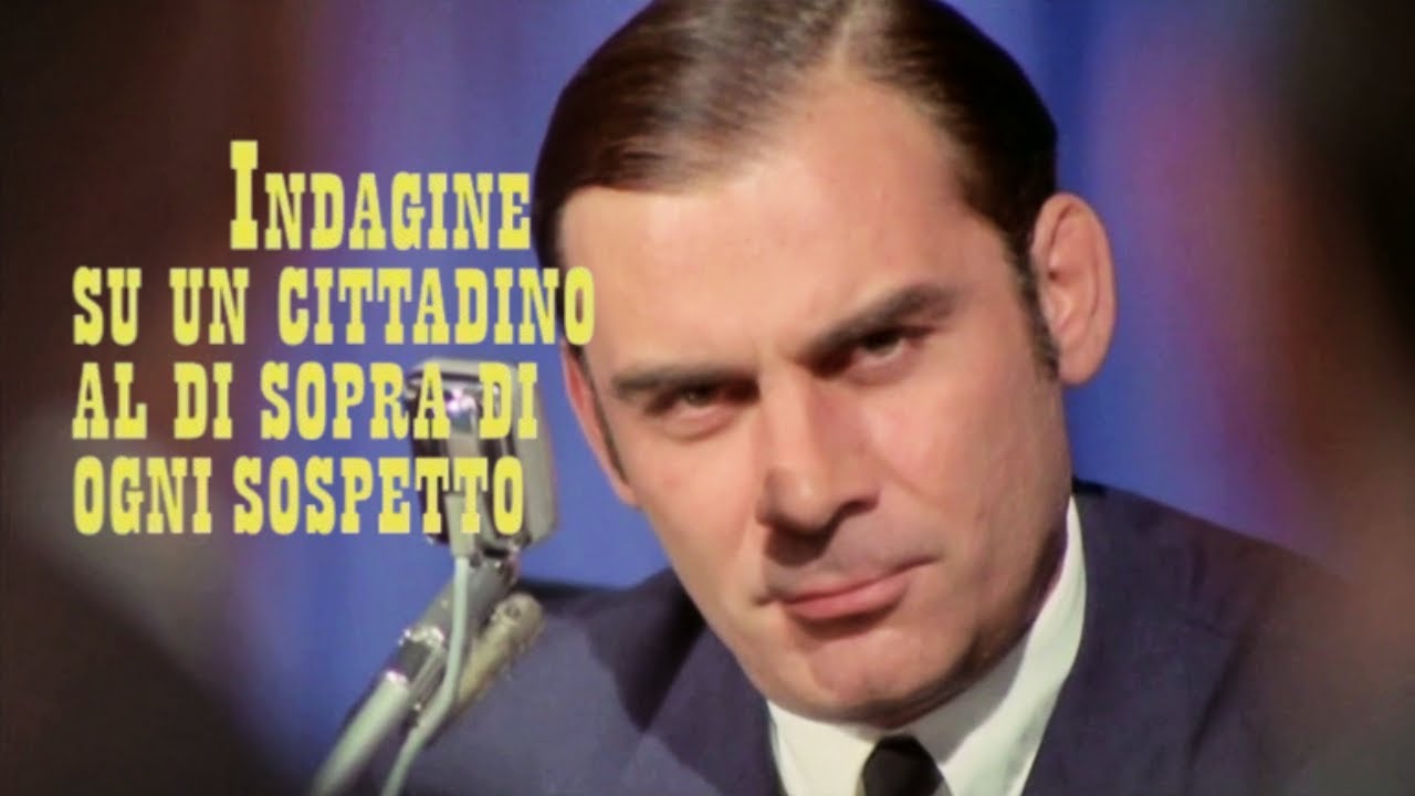 Indagine su un cittadino al di sopra di ogni sospetto - Monologo
