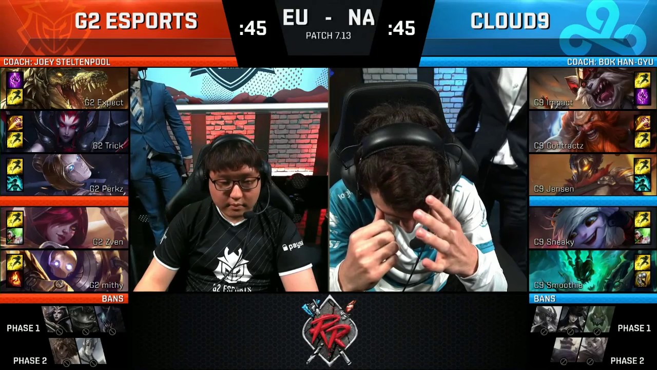 G2 vs C9 @ Rift Rivals 2017