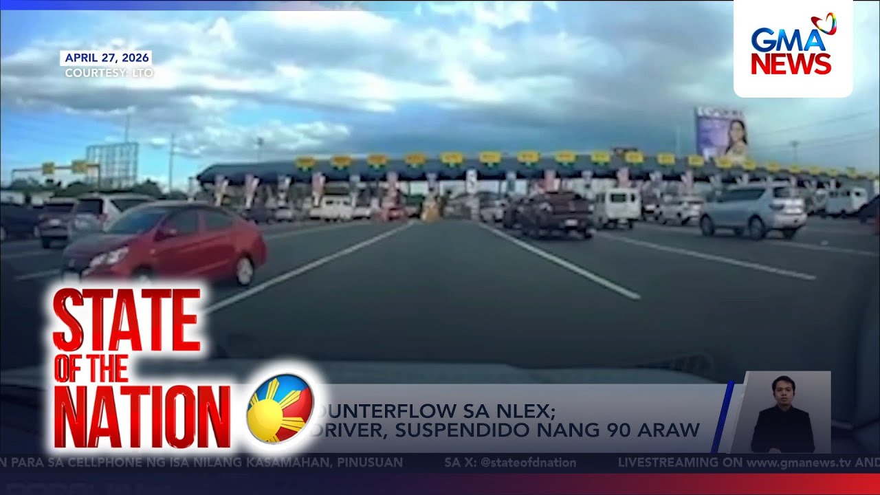 Водитель, замеченный в движении против потока на автомагистрали NLEX, лишен водительских прав на ...