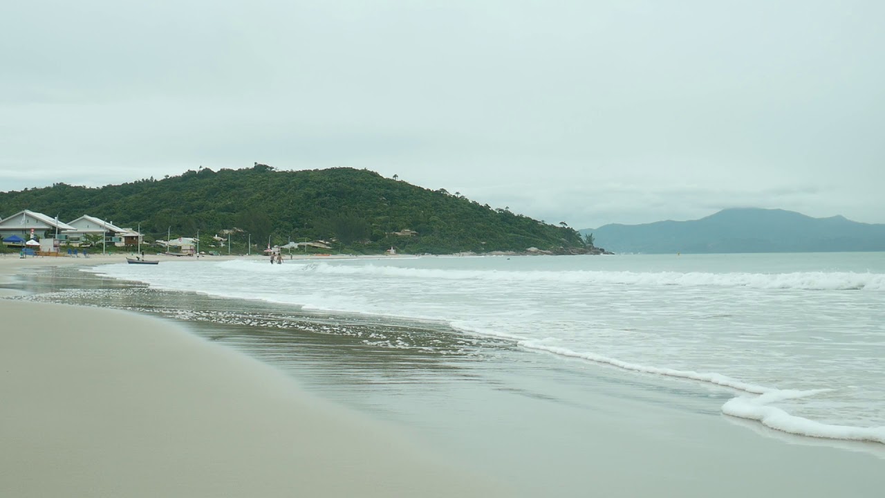 Brazilian Cloudy beach  - desert beach - Free stock footage