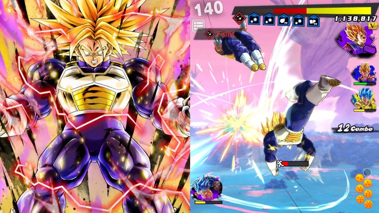 How Good Is Z3 Green Super Trunks Showcase In Ranked PVP Rating Matches In Dragon Ball Legends