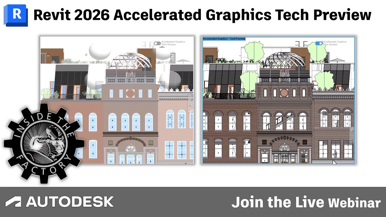Accelerated Graphics Tech Preview in Revit 2026 Webinar