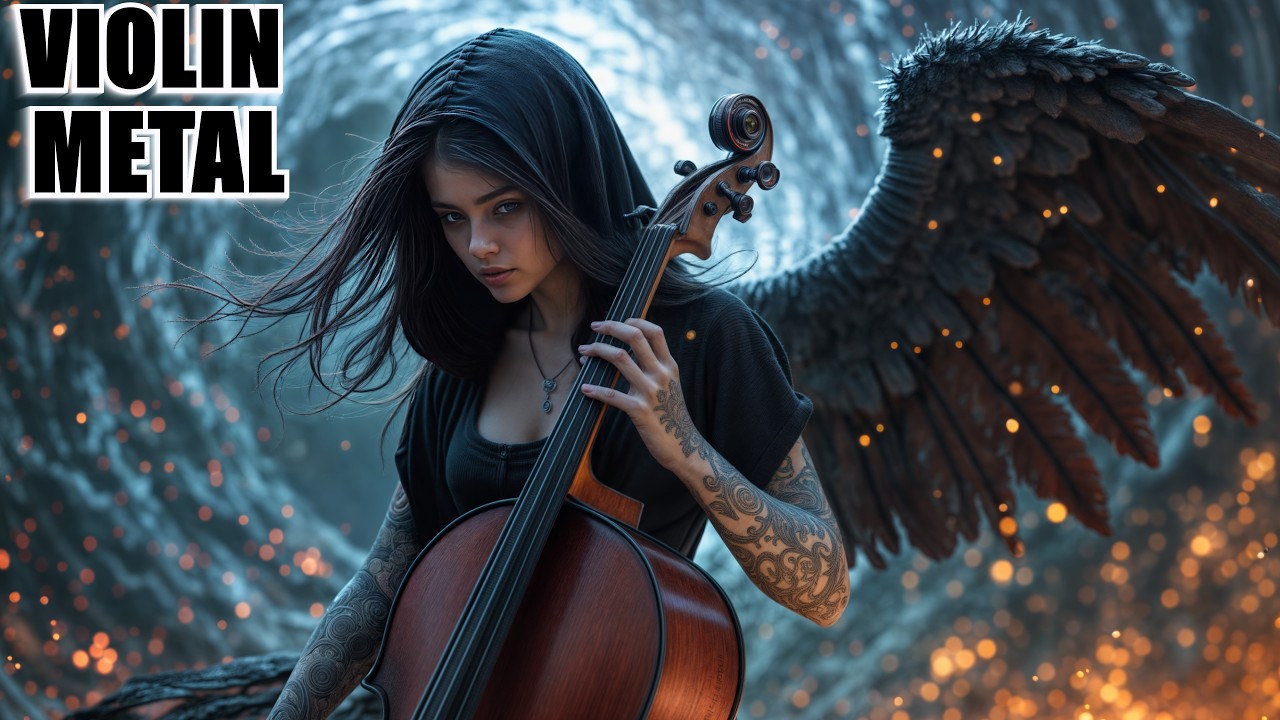 Violin + Pagan Metal Cello + Piano Bass Fusion &ndash; Symphony of the Angel That Burned the Sky 🔥🎼