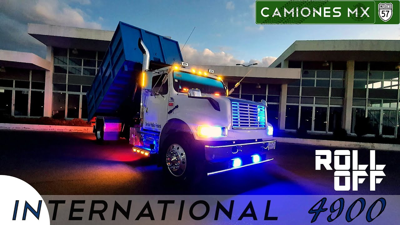¡International 4900 ROLL OFF en Camiones Mx!