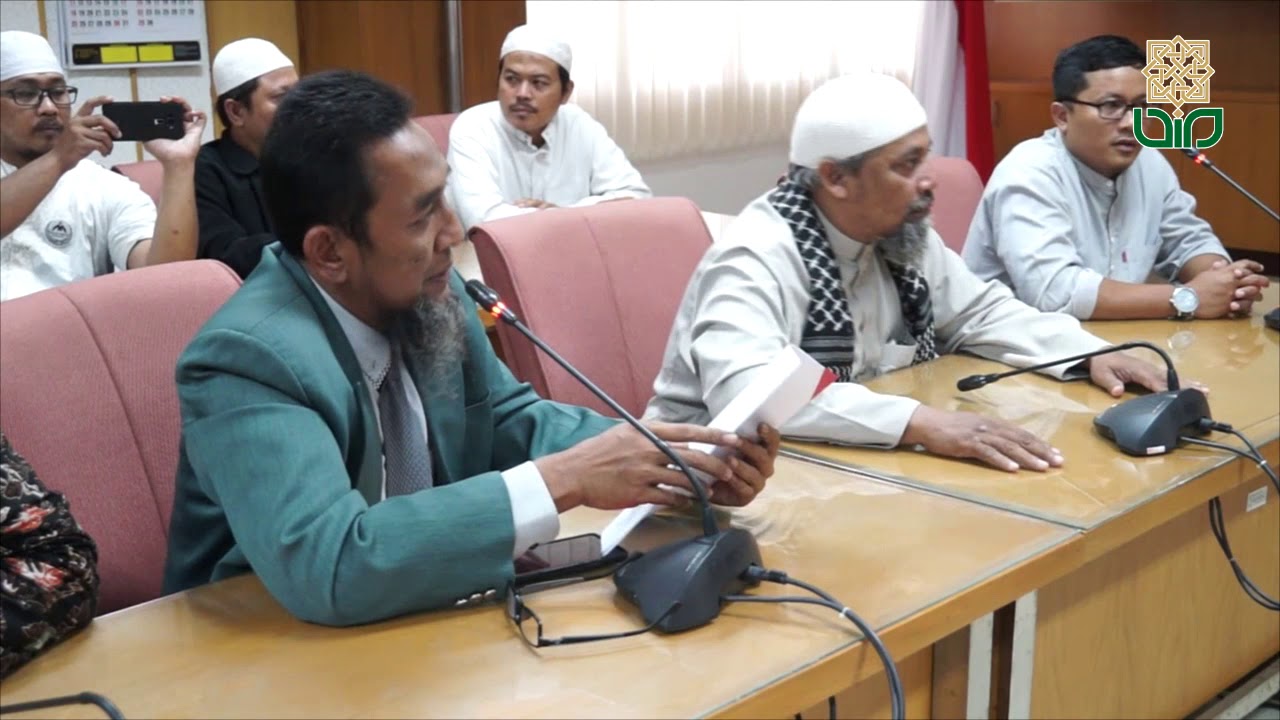 Dialog Pimpinan UIN Sunan Kalijaga Yogyakarta dengan FUI tentang Pembinaan Mahasiswi Bercadar