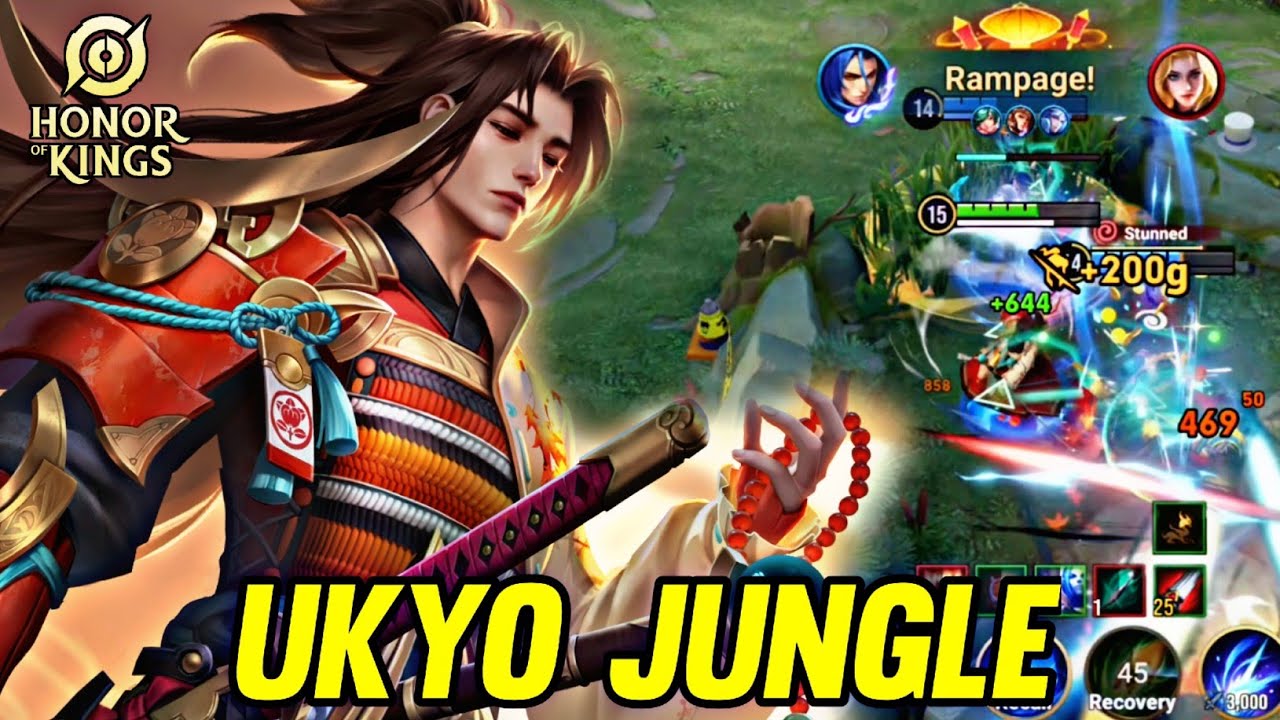 UKYO TACHIBANA GAMEPLAY | IN JUNGLE - HONOR OF KINGS