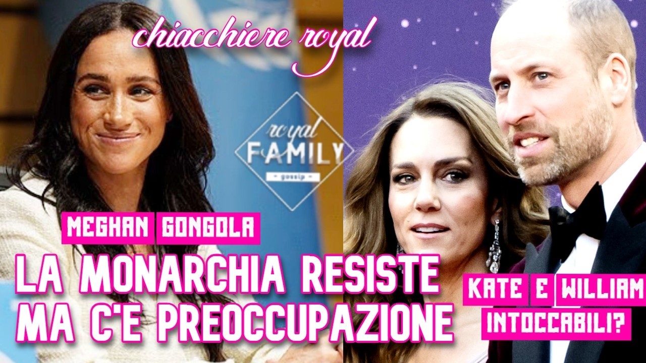 LA MONARCHIA RESISTE CON WILLIAM E KATE, MA C'E' PREOCCUPAZIONE #royalfamily #princeandrew