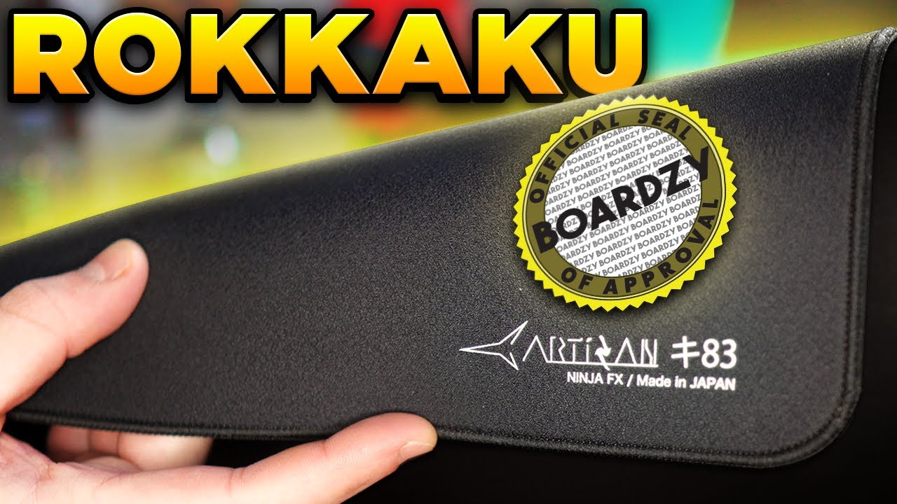 Обзор коврика для мыши Artisan Key83 (Rokkaku)! УЛУЧШЕНО Хиен? (шокирующий)