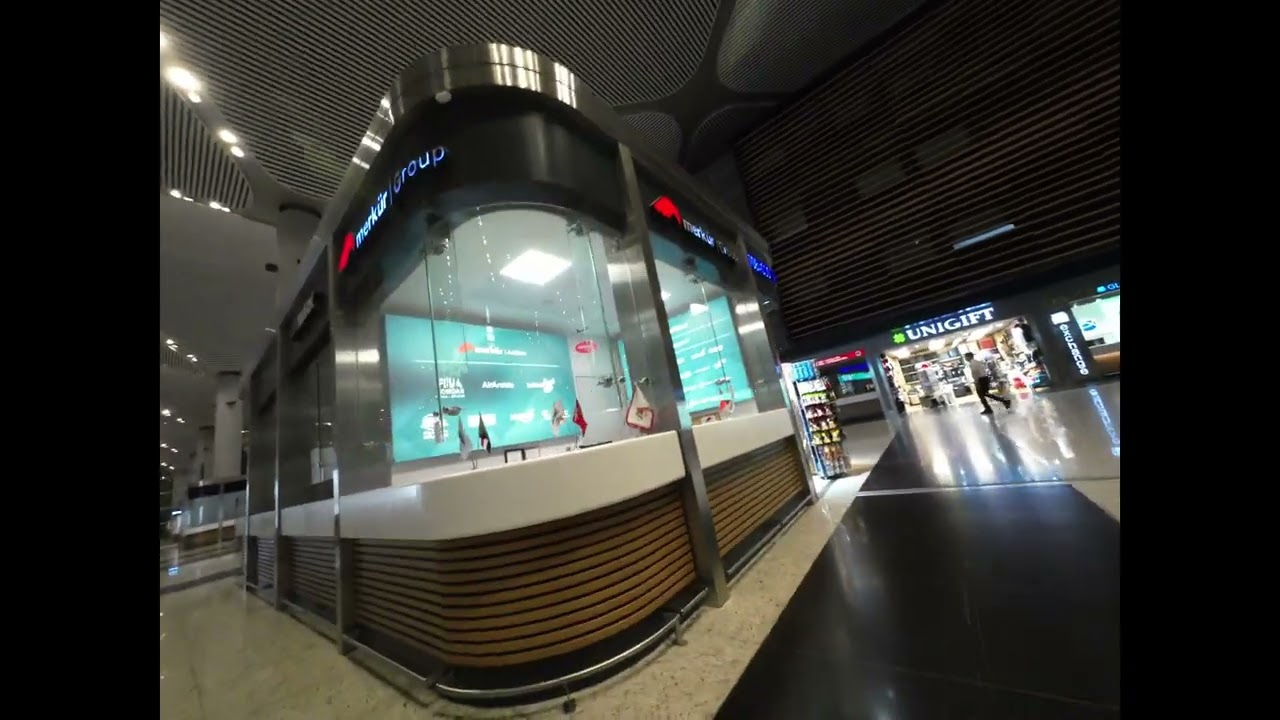 Istanbul Airport (International and Domestic Departures)- İç ve Dış Hatlar Giden Yolcu