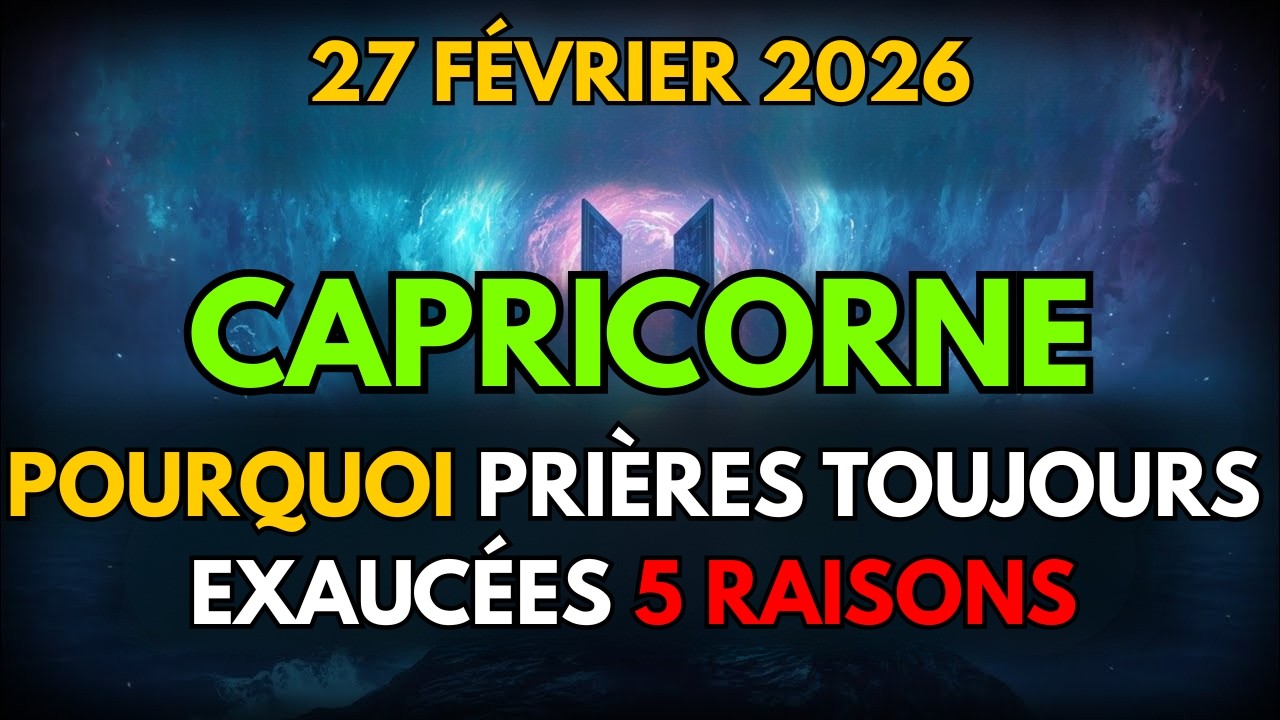 Pourquoi les prières des Capricornes sont toujours exaucées — 5 raisons pour lesquelles Dieu entend