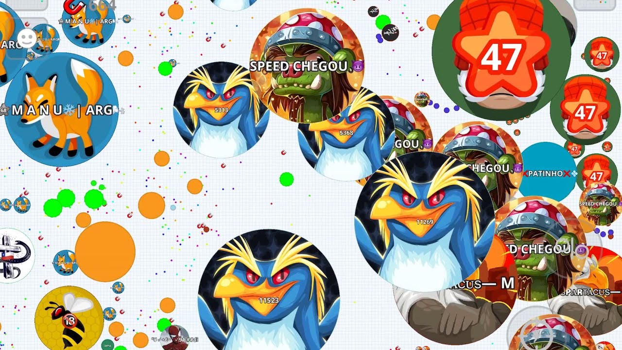 THE BEST SOLO VS ALL (AGAR.IO MOBILE)