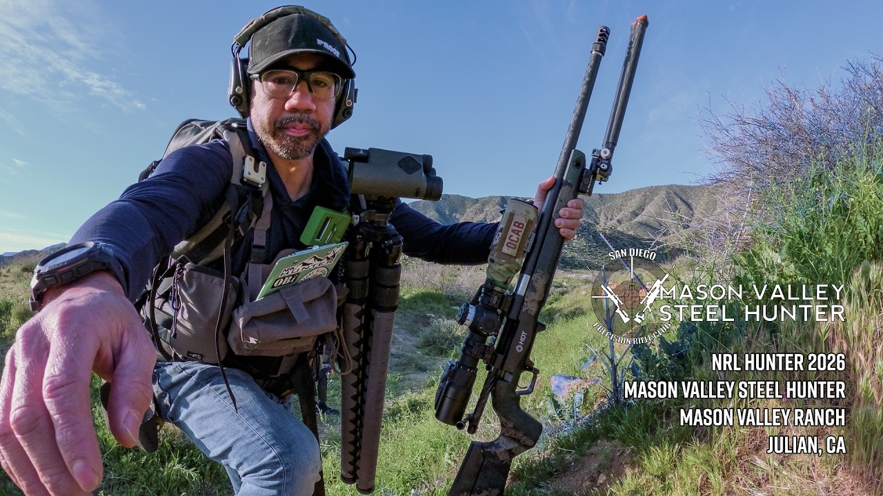 Range VLOG #358 - NRL Hunter 2026 Mason Valley Steel Hunter At Mason Valley Ranch in Julian, CA