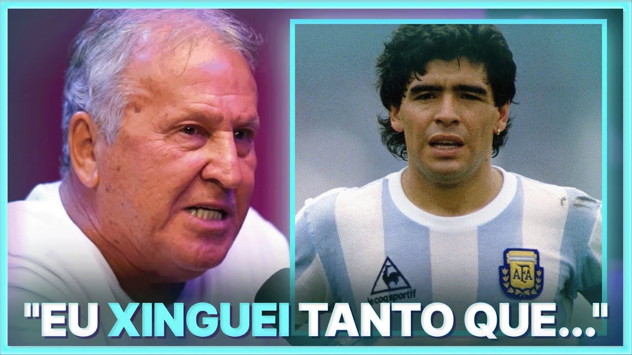EXPLICOU TRETA COM MARADONA DURANTE JOGO? | ZICO