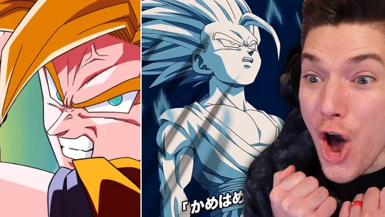 НОВЫЕ SSJ Goku/Gohan и Transforming Cell Super Attacks реакция на битву Dokkan!