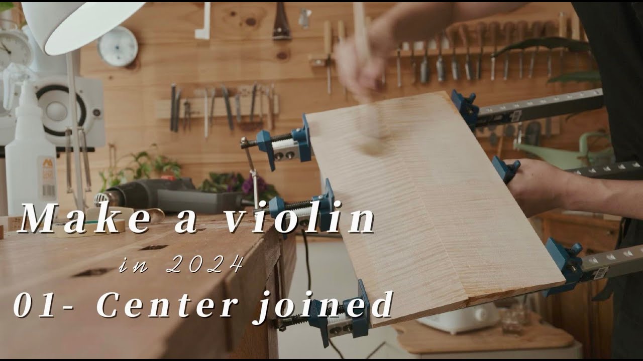 01 Center joined - Make a violin in 2024