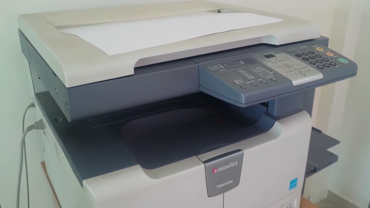 Как печатать формат А3 на Toshiba E-Studio 166
