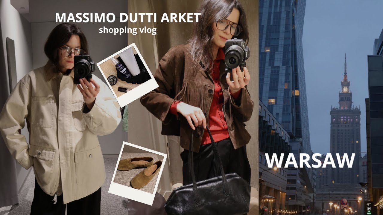 MASSIMO DUTTI ARKET НОВАЯ КОЛЛЕКЦИЯ 2025 SHOPPING VLOG | Warsaw diaries #шоппингвпольше #уютныйвлог