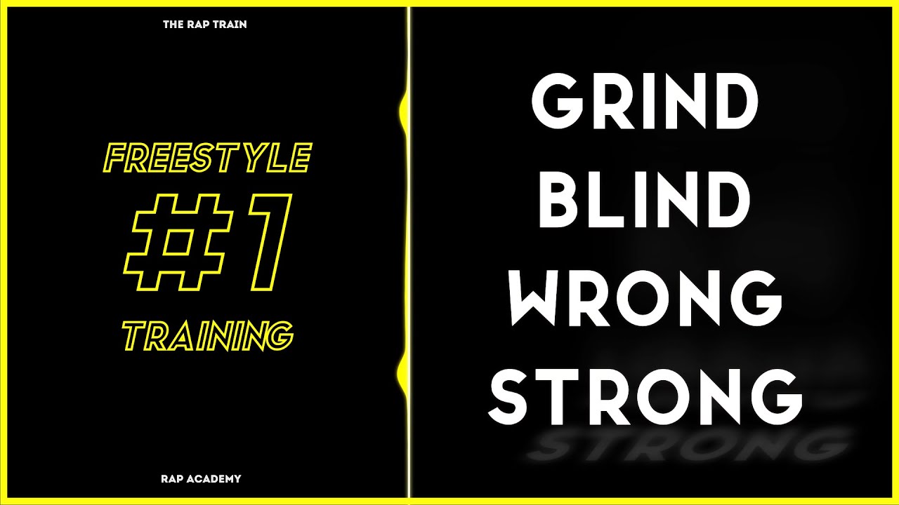 Freestyle Battle Beat with Words - Battle Beat Training - Rap Beat  -Improvising with Word Generator