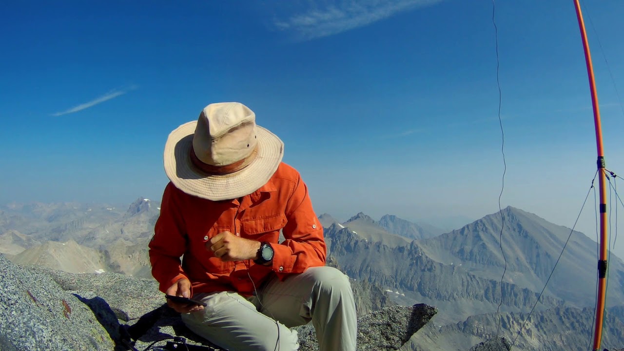 K6ARK Split Mountain Summits on the Air (SOTA) Hike