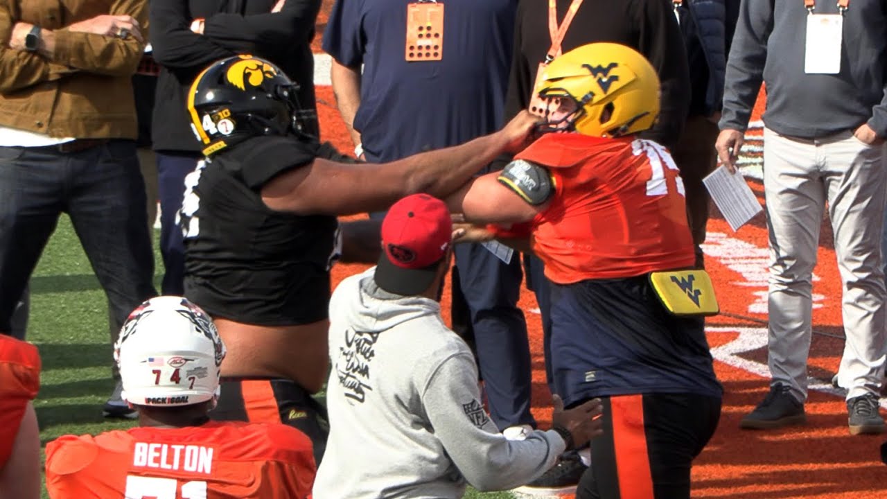 Reese's Senior Bowl OL/DL 1v1s National 2025