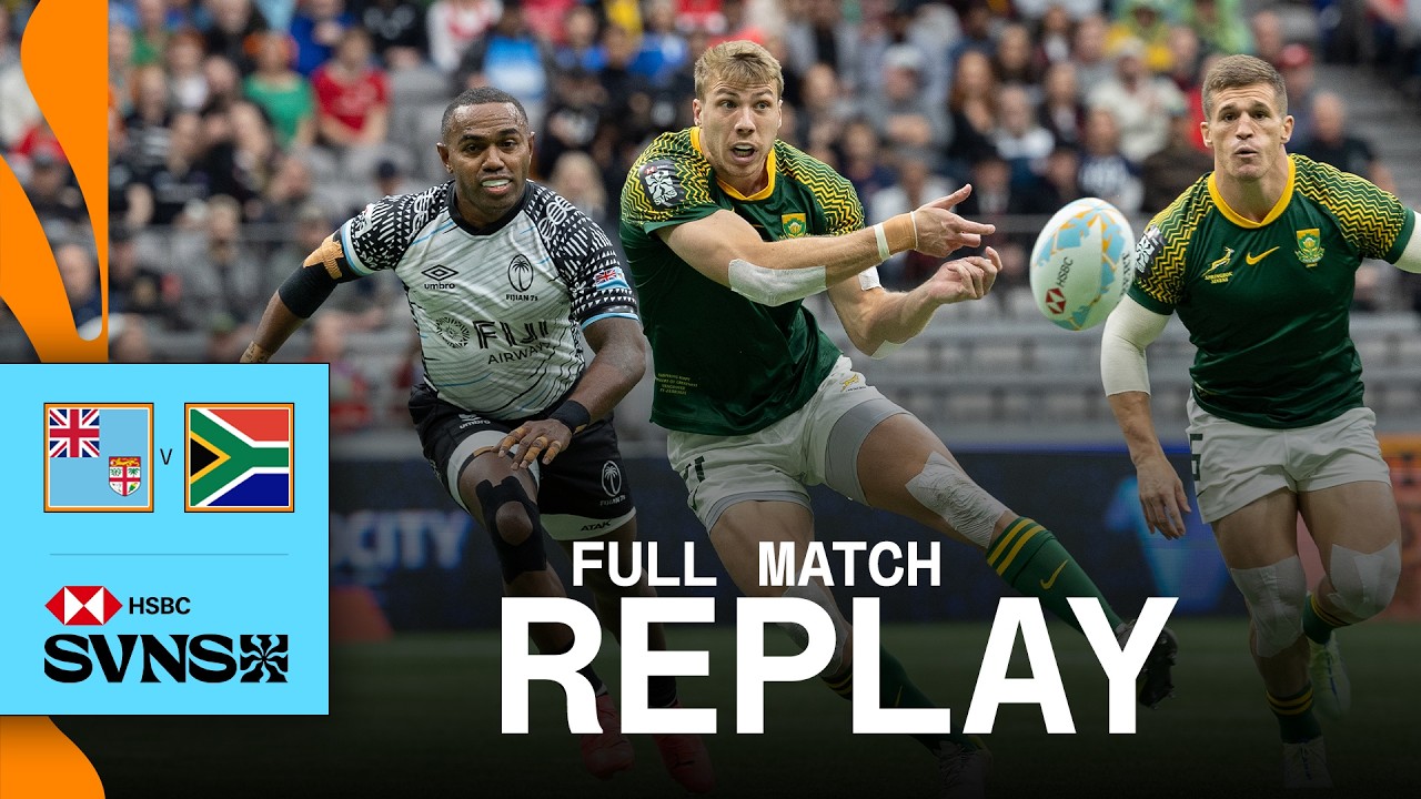 UNREAL FINISH in semi-final! 🤯 | Fiji v South Africa | HSBC SVNS Vancouver 2025 | Full Match Replay