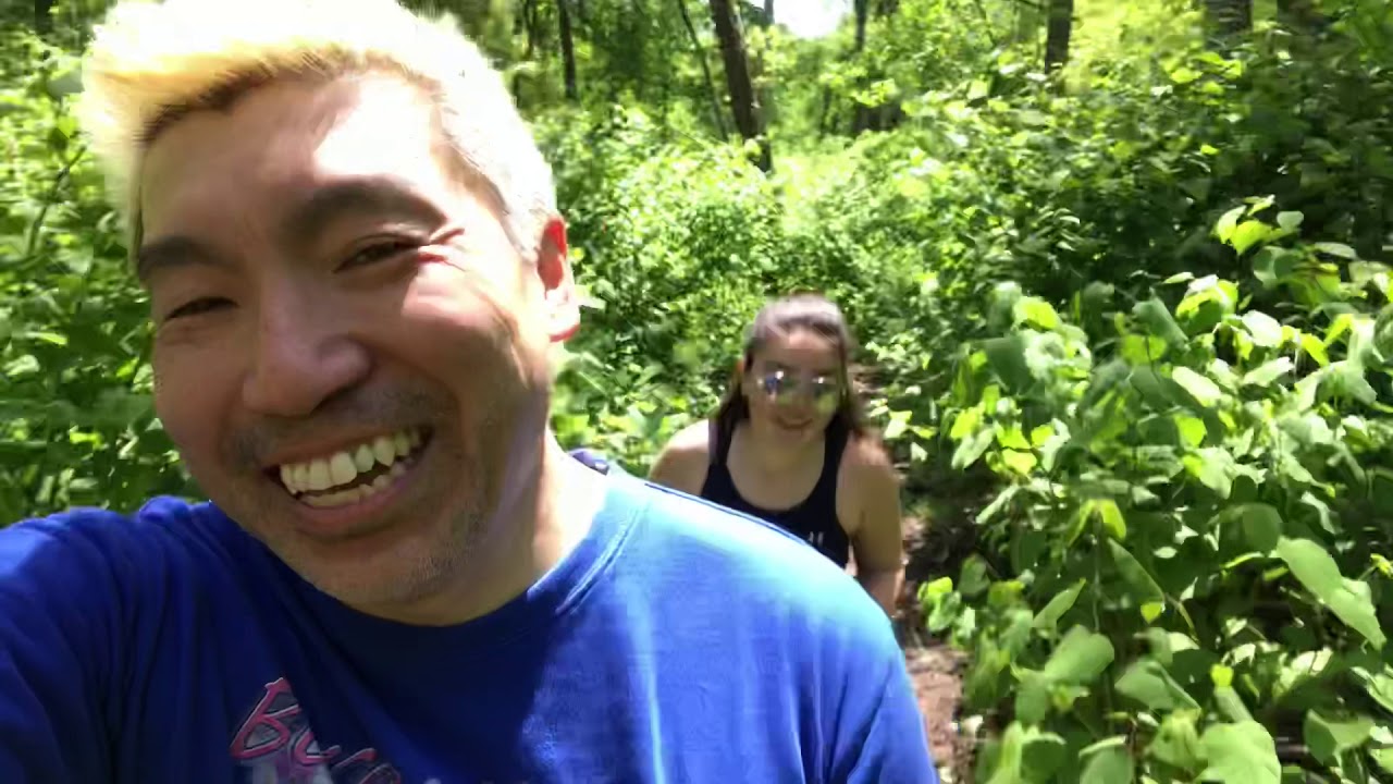 NJ hiking: South Mountain... Lenape trial to hemlock falls